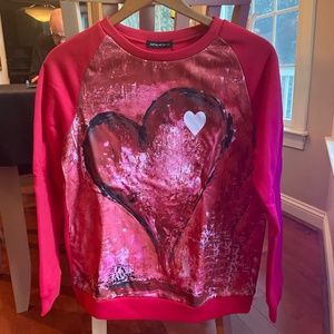 Just Fashion Now Red sweatshirt size small